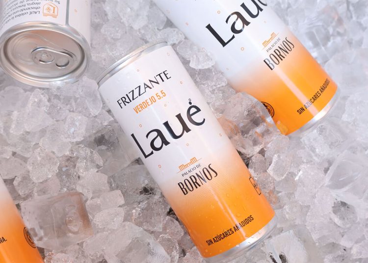 Palacio de Bornos lanza en España su nuevo frizzante Laué. Fuente: Palacio de Bornos.