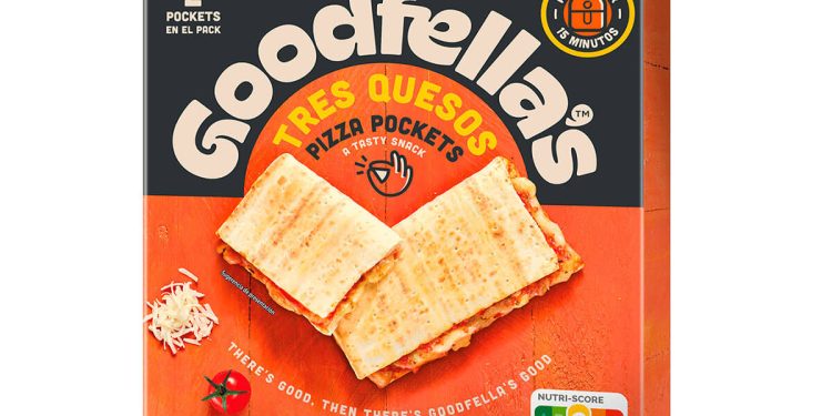 Goodfellas lanza una nueva gama de snacks de pizza. Fuente: Goodfellas.