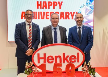 Henkel recibe la visita de Jordi Hereu con motivo de su 150 aniversario. Fuente: Henkel.