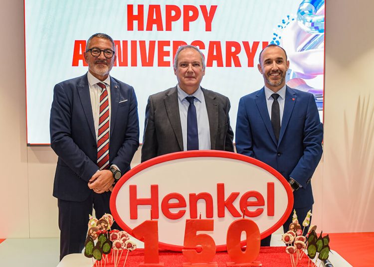 Henkel recibe la visita de Jordi Hereu con motivo de su 150 aniversario. Fuente: Henkel.
