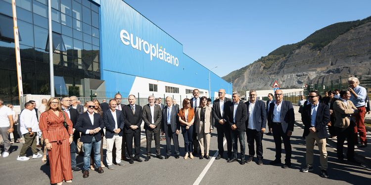 Europlátano inaugura su nuevo centro de maduración en el País Vasco. Fuente: Europlátano.