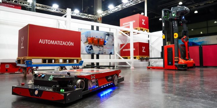 Linde MHI muestra cómo será el almacén más eficiente, seguro y automatizado. Fuente: Linde MHI.