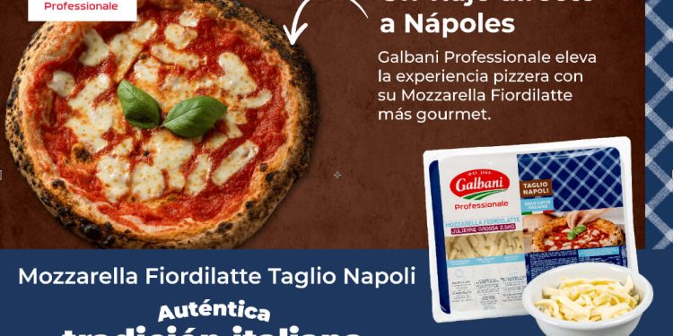 Nueva Mozzarella Fiordilatte Taglio Napoli. Fuente: Lactalis Foodservice.