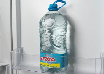 Bezoya sorprende con su nueva botella de 3,4 litros. Fuente: Pascual.