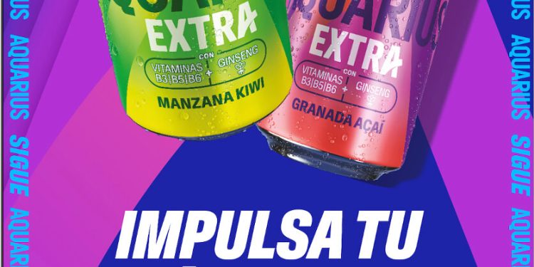 Aquarius sigue innovando con el lanzamiento de Aquarius Extra. Fuente: Aquarius.