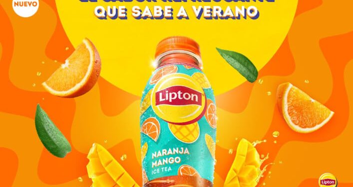 PepsiCo sorprende con el lanzamiento del nuevo Lipton Ice Tea Naranja Mango. Fuente: PepsiCo.