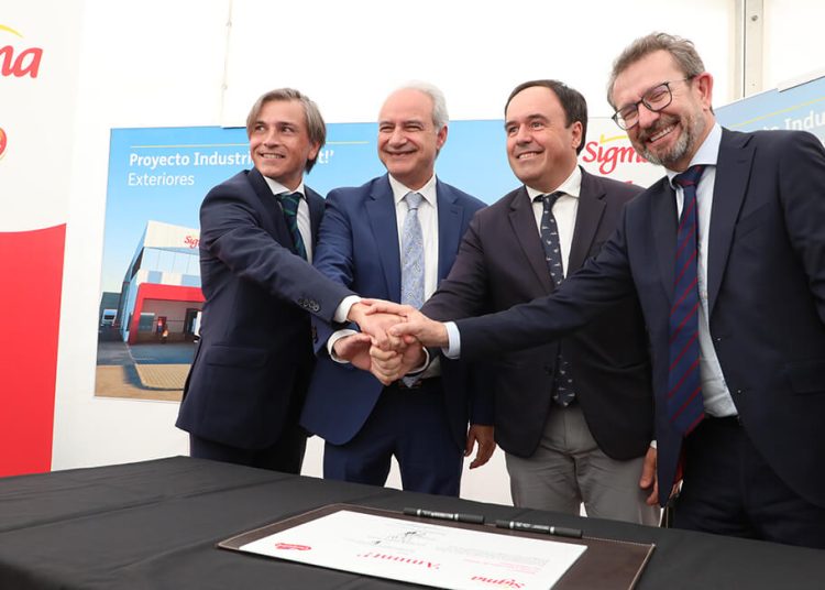 Campofrío inicia las obras de su nueva fábrica en Utiel que supondrá una inversión de 134 millones. Fuente: Campofrío.
