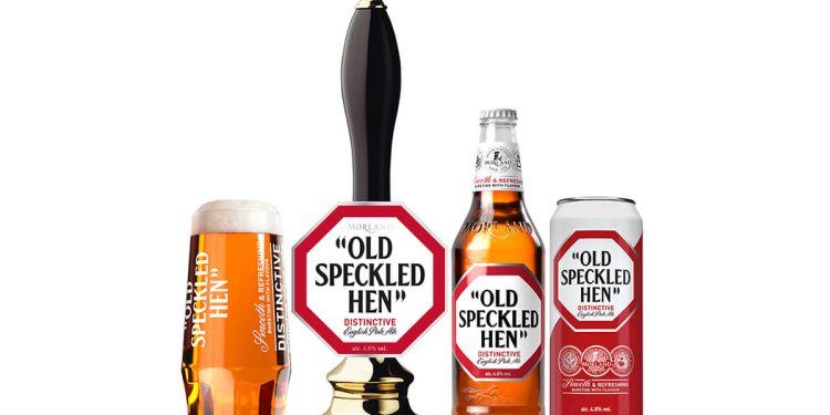 Damm adquiere la cerveza británica Old Speckled Hen. Fuente: Damm.