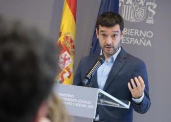 Pablo Bustinduy Amador, ministro de Derechos Sociales, Consumo y Agenda 2030. Fuente: Ministerio de Derechos Sociales, Consumo y Agenda 2030