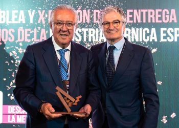 Miguel España Muñoz recibe el Premio ANICE 2025 a la Trayectoria Empresarial. Fuente: Miguel España e Hijos.