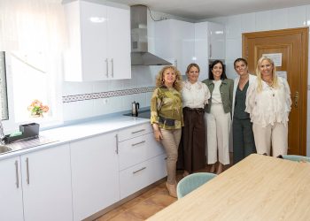 Nuevo salón comedor Casa Hogar para familiares de menores con leucemia de la Fundación Alejandro Da Silva. Fuente: Fundación DinoSol.