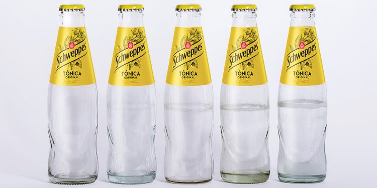 Suntory Beverage & Food Iberia avanza en el uso de envases 100% rPET. Fuente: SBFI.