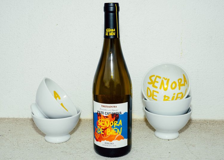 Pazo Casanova presenta un nuevo vino blanco elaborado con uva Treixadura. Fuente: Corporación Hijos de Rivera.