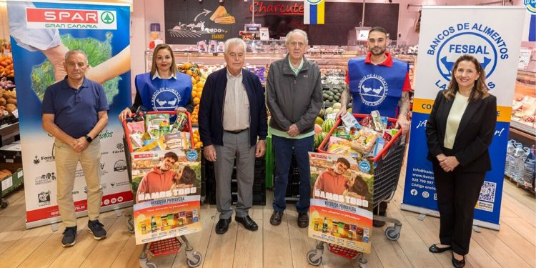Spar Gran Canaria se suma a la Recogida de Primavera. Fuente: Spar Gran Canaria.