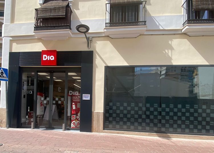 Tienda de Dia en Motril. Fuente: Dia.