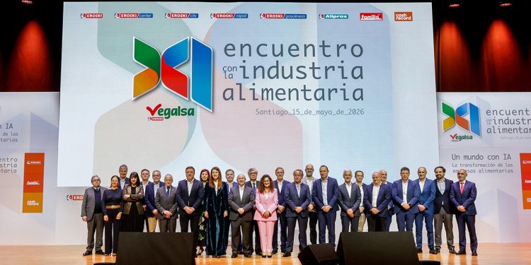 Vegalsa-Eroski pone en valor el sector productivo en su encuentro con la industria alimentaria. Fuente: Vegalsa-Eroski.