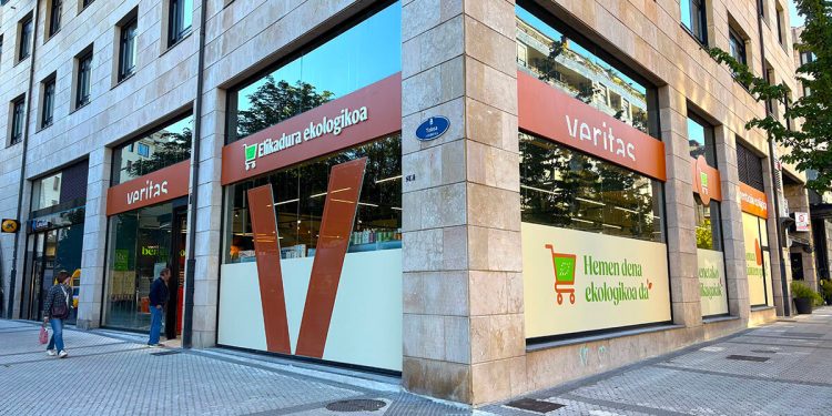 Nuevo supermercado Veritas en Donostia. Fuente: Veritas.