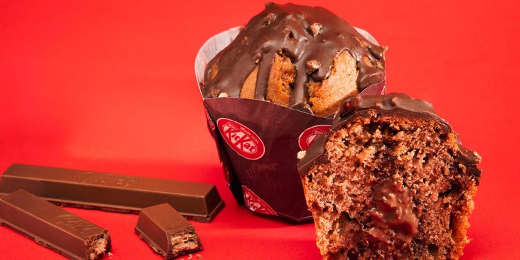 Europastry y Nestlé Professional lanzan un nuevo muffin hecho con KitKat. Fuente: Europastry.