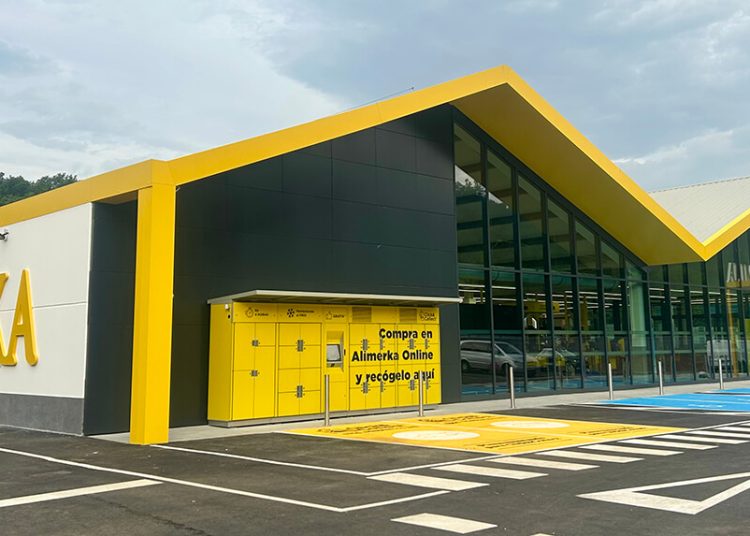 Nuevo supermercado de Alimerka en El Prestín (Parres). Fuente: Alimerka.