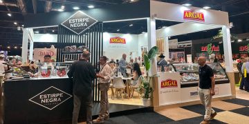 Stand de Argal Alimentación en CharcutExpo 2026. Fuente: Argal Alimentación.