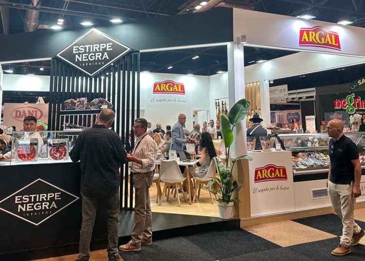 Stand de Argal Alimentación en CharcutExpo 2026. Fuente: Argal Alimentación.