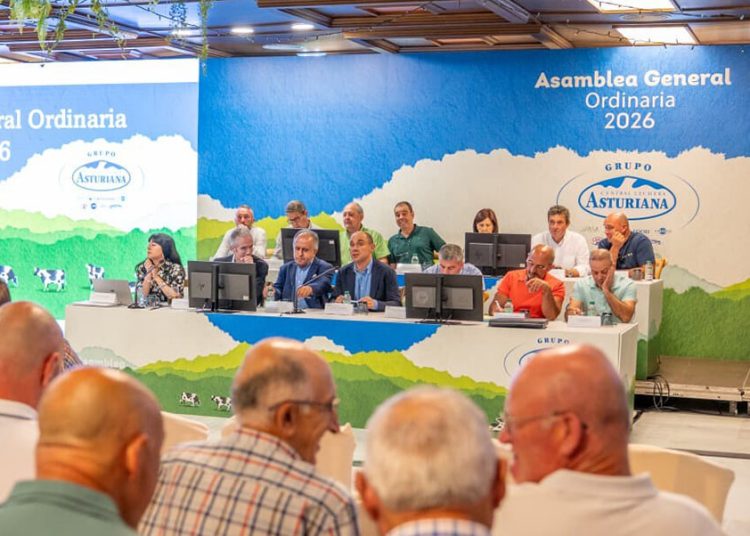 Asamblea General del Grupo Central Lechera Asturiana. Fuente: Central Lechera Asturiana.