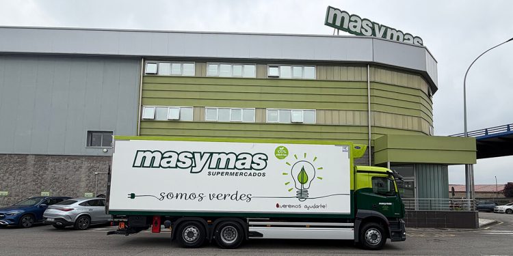 Supermercados masymas (Hijos de Luis Rodríguez) refuerza su estrategia de movilidad sostenible. Fuente: Supermercados masymas.