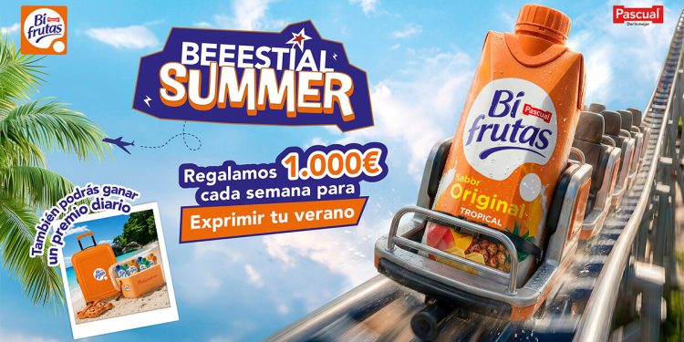 Bifrutas invita a vivir al máximo el verano con su nueva campaña. Fuente: Pascual.