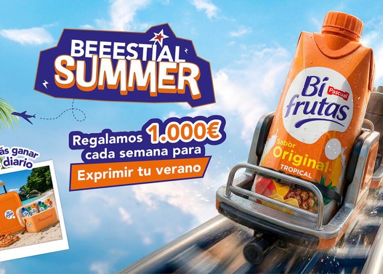 Bifrutas invita a vivir al máximo el verano con su nueva campaña. Fuente: Pascual.