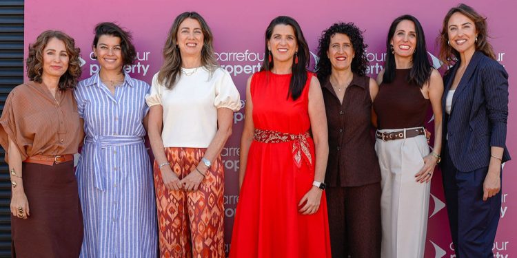 Equipo comercial de Carrefour Property. Fuente: Carrefour Property.