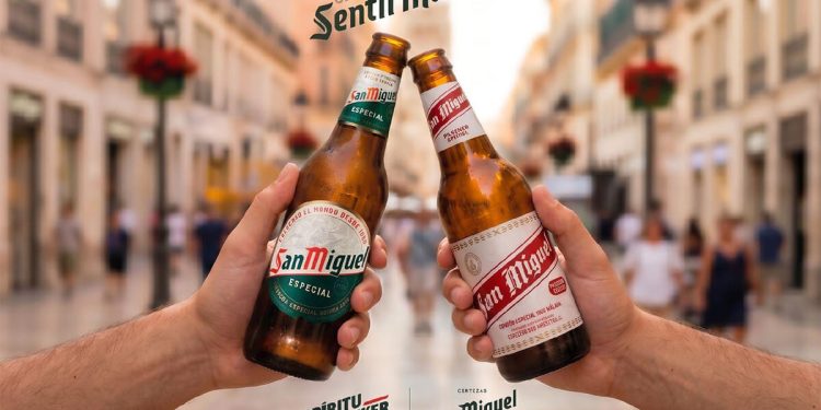 San Miguel celebra sus 60 años de historia en Málaga con una edición especial. Fuente: Cervezas San Miguel.