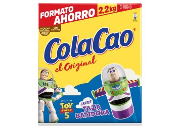 ColaCao lanza la baticao de Buzz Lightyear de Toy Story. Fuente: Idilia.