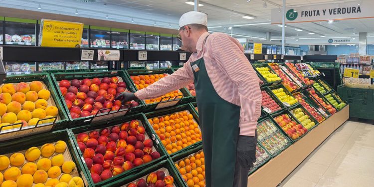 Consum eleva un 11% la compra de fruta de hueso de origen nacional hasta superar las 8.720 toneladas. Fuente: Consum.