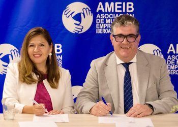 Eroski y AMEIB colaborarán para crear nuevas oportunidades de emprendimiento a empresarias iberoamericanas. Fuente: Eroski,.