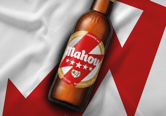 Nueva edición especial de Mahou en homenaje a Rayo Vallecano. Fuente: Mahou.