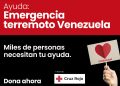 Eroski inicia una campaña de ayuda a los afectados por los terremotos de Venezuela. Fuente: Eroski.