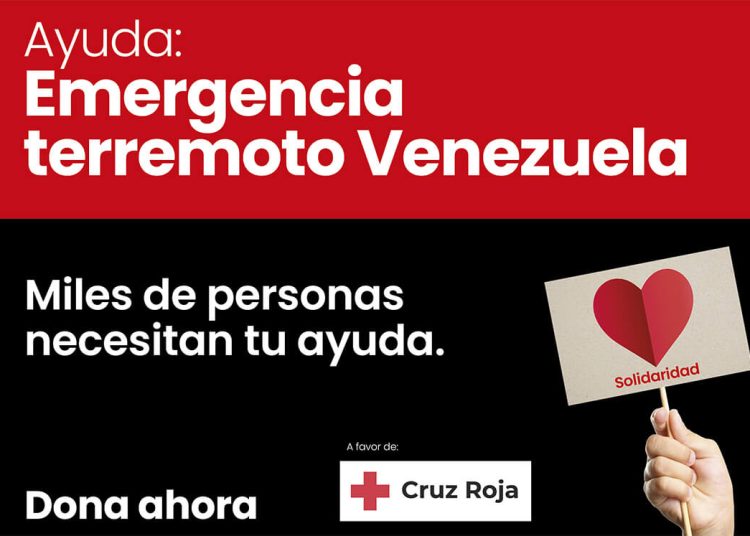 Eroski inicia una campaña de ayuda a los afectados por los terremotos de Venezuela. Fuente: Eroski.