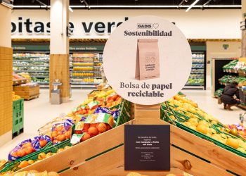 Gadis avanza en sostenibilidad y ya recicla más de 9.500 toneladas anuales de cartón, plástico y madera. Fuente: Gadis.