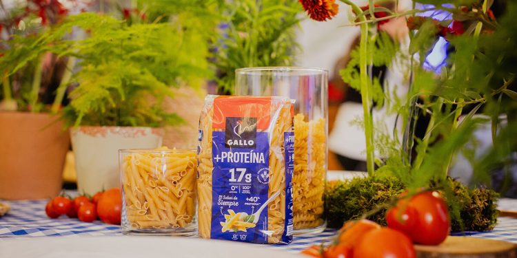 Grupo Gallo destaca el potencial de la pasta para incorporar proteína vegetal en la dieta. Fuente: Grupo Gallo.