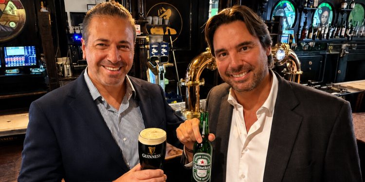 Heineken España y Diageo renuevan su acuerdo de distribución exclusiva de Guinnes. Fuente: Heineken España.
