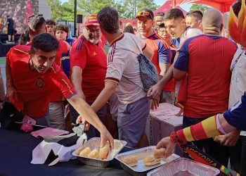 Éxito del Spanish Bocata de Interporc en Atlanta. Fuente: Interporc.