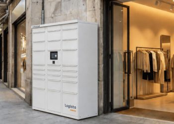 Logista Strator refuerza su oferta tecnológica con la incorporación de los smart lockers de Columat. Fuente: Logista Strator.