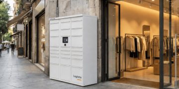 Logista Strator refuerza su oferta tecnológica con la incorporación de los smart lockers de Columat. Fuente: Logista Strator.