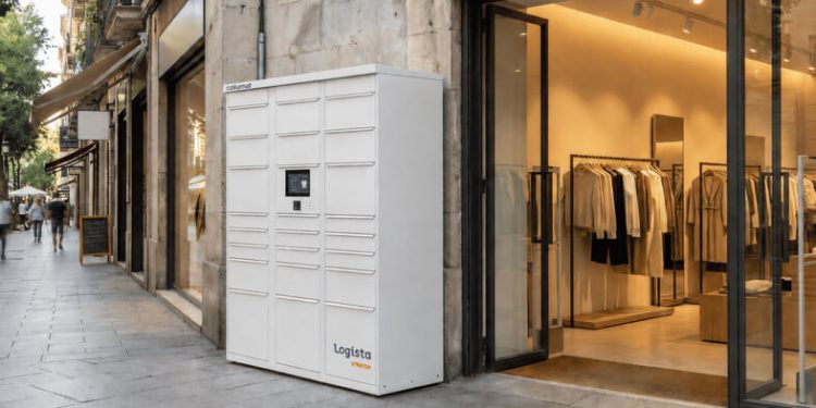 Logista Strator refuerza su oferta tecnológica con la incorporación de los smart lockers de Columat. Fuente: Logista Strator.