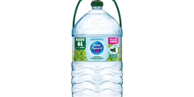 Nestlé Aquarel innova con la creación de un nuevo formato. Fuente: Nestlé.