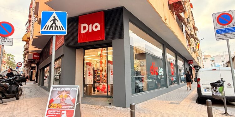 Nueva tienda de Dia en Benidorm. Fuente: Dia.