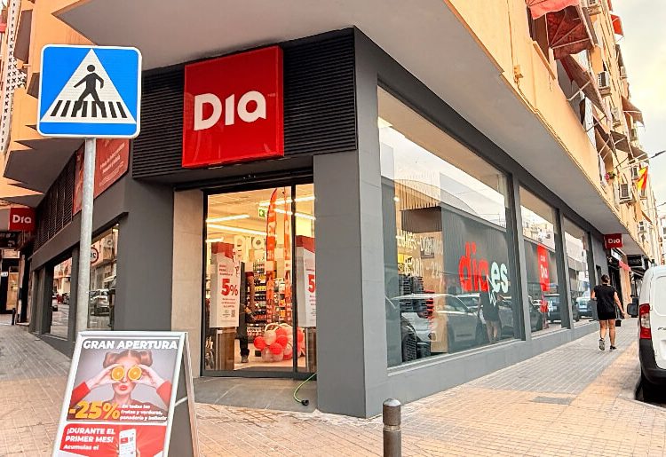 Nueva tienda de Dia en Benidorm. Fuente: Dia.