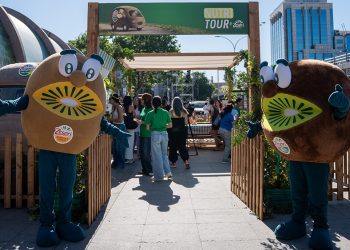 NutriTour by Zespri inicia su gira por varias ciudades españolas. Fuente: Zespri.