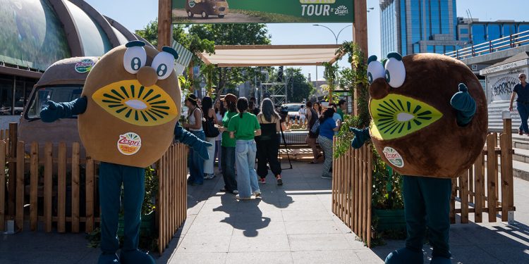 NutriTour by Zespri inicia su gira por varias ciudades españolas. Fuente: Zespri.