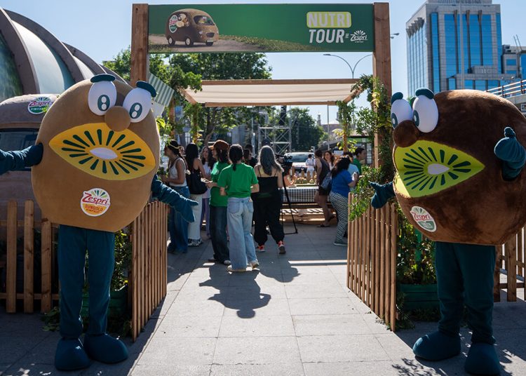 NutriTour by Zespri inicia su gira por varias ciudades españolas. Fuente: Zespri.